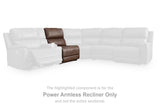 Bleckley Power Armless Recliner - PCU1200131