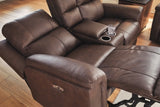 Bleckley Power Reclining Loveseat with Console - PCU1200118