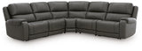 5Z - Pittson 5-Piece Power Reclining Sectional - PCU12600S4