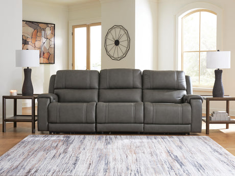 5Z - Pittson 3-Piece Power Sectional Reclining Sofa - PCU12600S3