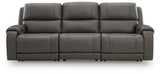 5Z - Pittson 3-Piece Power Sectional Reclining Sofa - PCU12600S3