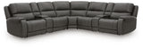 5Z - Pittson 7-Piece Power Reclining Sectional - PCU12600S7