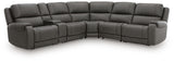 5Z - Pittson 6-Piece Power Reclining Sectional - PCU12600S5