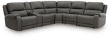5Z - Pittson 6-Piece Power Reclining Sectional - PCU12600S12