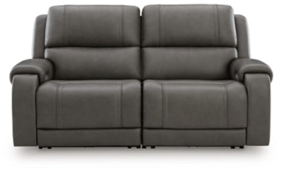 5Z - Pittson 2-Piece Power Reclining Sectional Loveseat - PCU12600S1