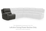 5Z - Pittson Left-Arm Facing Power Recliner - PCU1260058