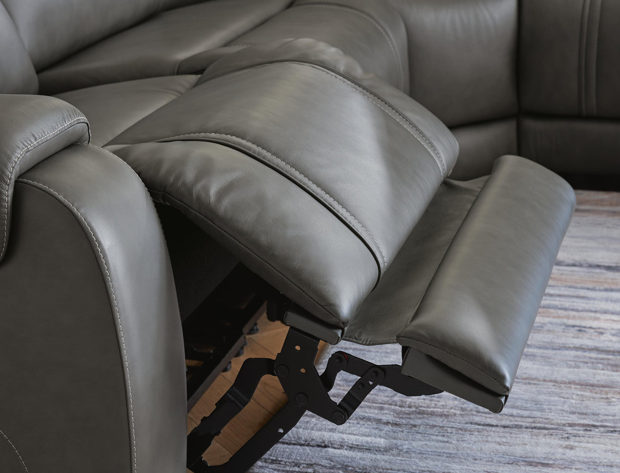 5Z - Pittson 7-Piece Power Reclining Sectional - PCU12600S11