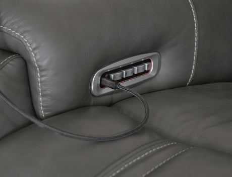 5Z - Pittson 6-Piece Power Reclining Sectional - PCU12600S5