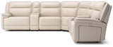 Double Deal 7-Piece Reclining Sectional with 2 Consoles - U13001S9