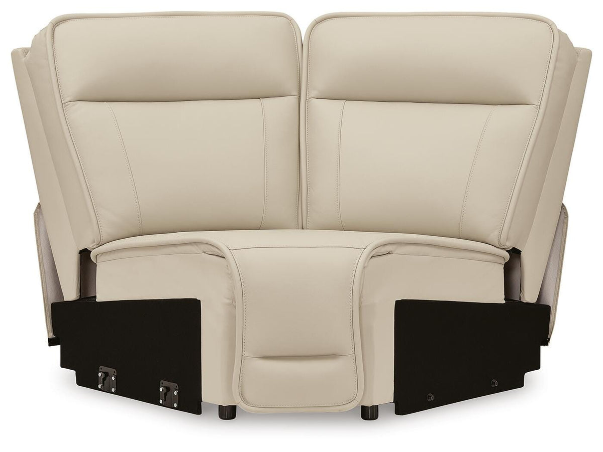 Double Deal 5-Piece Reclining Sectional with Console - U13001S8