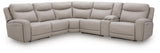 Gravier 6-Piece Power Reclining Sectional with Storage Console - U13300S5