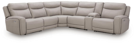 Gravier 6-Piece Power Reclining Sectional with Storage Console - U13300S5