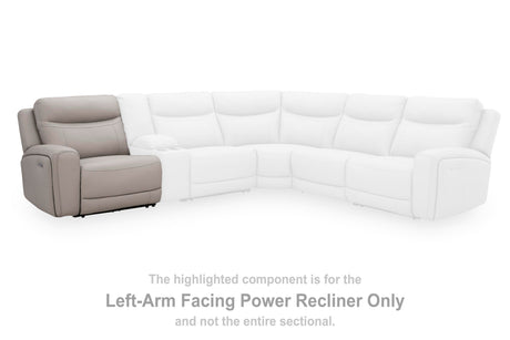 Gravier Left-Arm Facing Power Recliner - U1330058