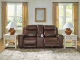 Gravier Power Reclining Loveseat with Console - U1330118