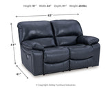 Leesworth Power Reclining Loveseat - U4380974