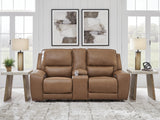 DeepWakes Power Reclining Loveseat with Console - PCU6260618