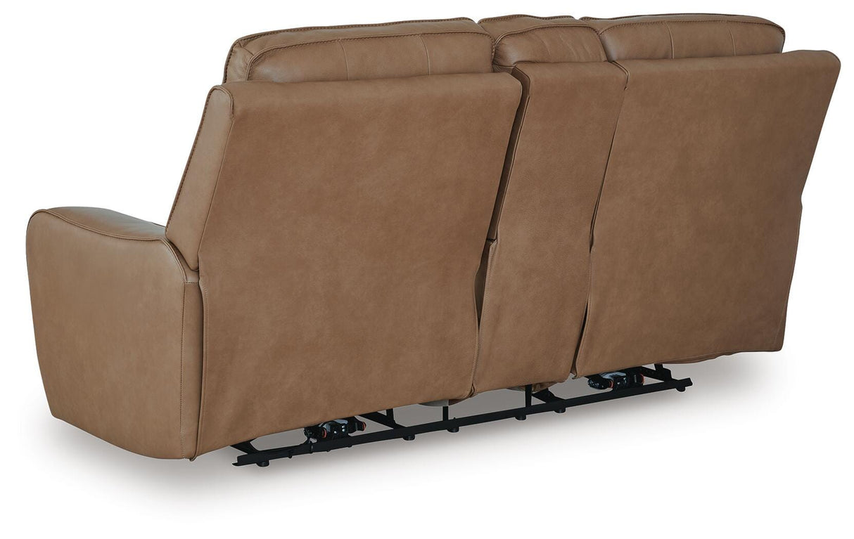 DeepWakes Power Reclining Loveseat with Console - PCU6260618