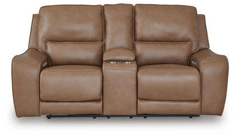 DeepWakes Power Reclining Loveseat with Console - PCU6260618