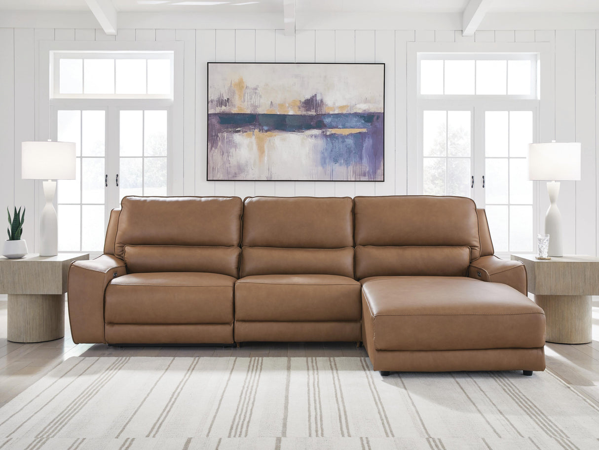 DeepWakes 3-Piece Reclining Sofa Chaise - PCU62606S22