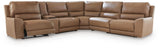 DeepWakes 6-Piece Reclining Sectional with Storage Console - PCU62606S36