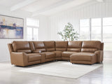 DeepWakes 6-Piece Power Reclining Sectional with Chaise - PCU62606S6