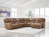 DeepWakes 6-Piece Power Reclining Sectional with Chaise - PCU62606S6