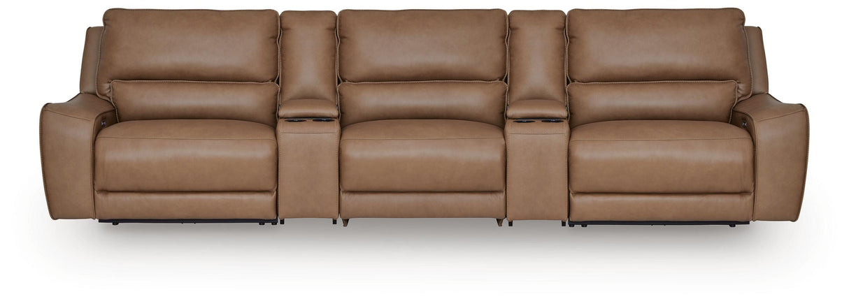DeepWakes 5-Piece Power Reclining Sectional - PCU62606S14