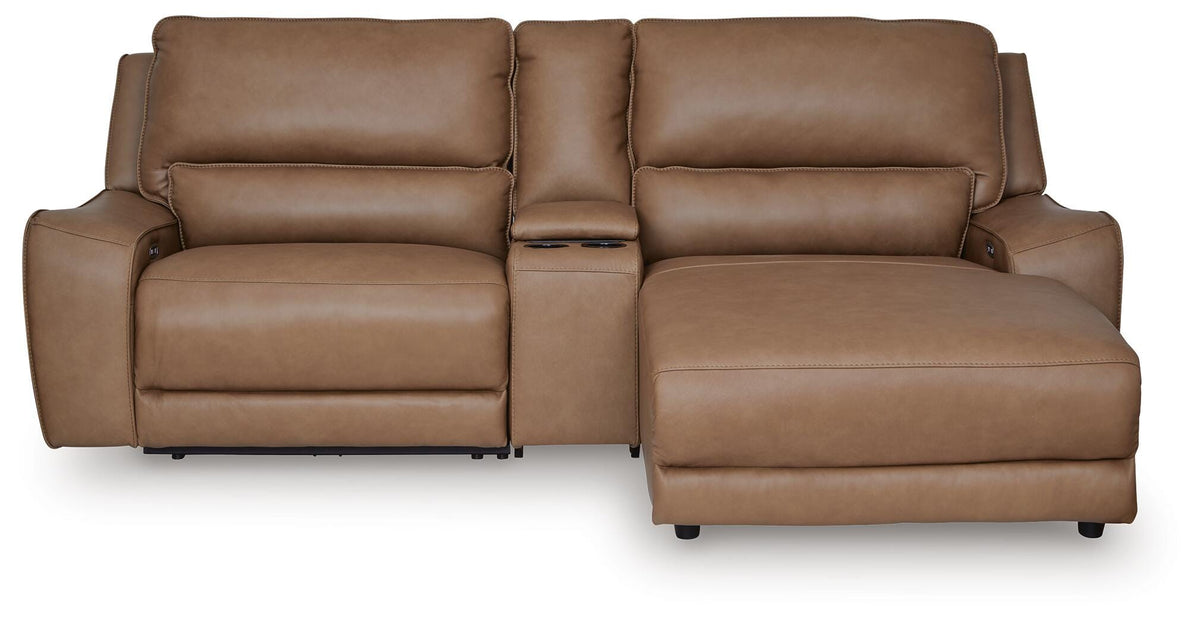 DeepWakes 3-Piece Power Reclining Sectional with Chaise - PCU62606S4