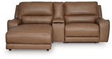 DeepWakes 3-Piece Power Reclining Sectional with Chaise - PCU62606S17