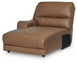 DeepWakes Left-Arm Facing Press Back Power Chaise - PCU6260679