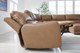 DeepWakes 6-Piece Power Reclining Sectional with Chaise - PCU62606S6