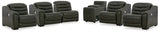Center Line 3-Piece Sectional Sofa and 3-Piece Loveseat with Console - U63404S8