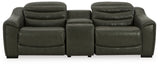 Center Line 3-Piece Power Reclining Loveseat with Console - U63404S2