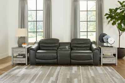 Center Line 3-Piece Power Reclining Loveseat with Console - U63404S2