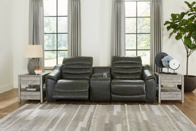 Center Line 3-Piece Power Reclining Loveseat with Console - U63404S2