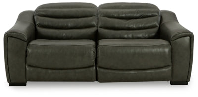 Center Line 2-Piece Power Reclining Sectional Loveseat - U63404S1