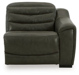 Center Line 3-Piece Sectional Sofa and 3-Piece Loveseat with Console - U63404S8