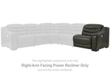Center Line Right-Arm Facing Power Recliner - U6340462