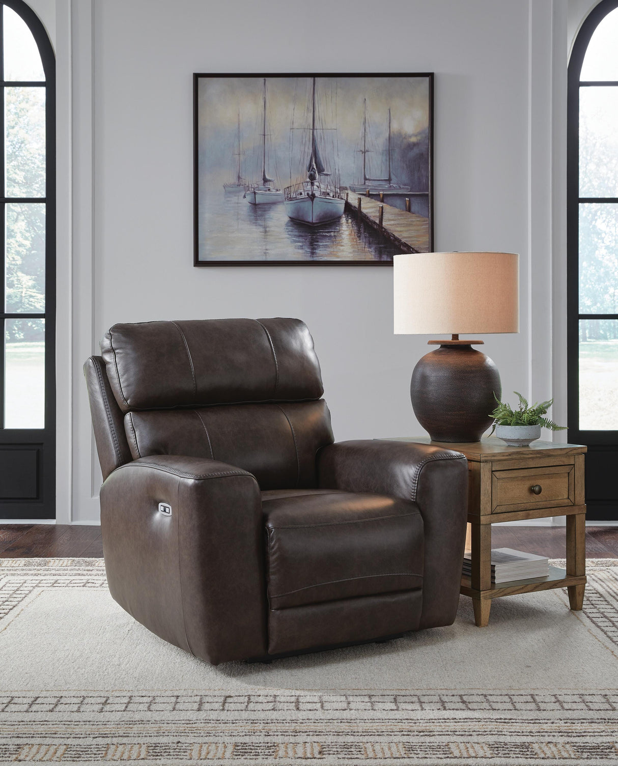 Crossplex Power Reclining Sofa and Power Recliner - PCU64506U1