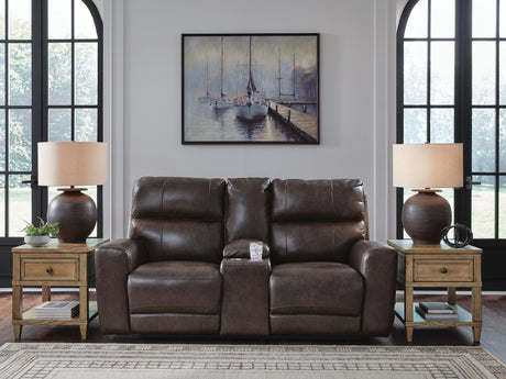 Crossplex Power Reclining Loveseat with Console - PCU6450618