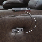 Crossplex Power Reclining Loveseat with Console - PCU6450618