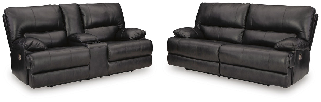 Mountainous Power Reclining Sofa, Loveseat and Recliner - U65801U2