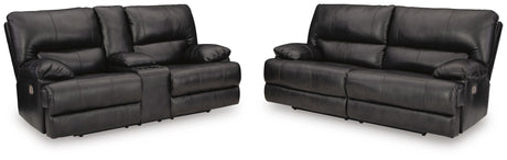 Mountainous Power Reclining Sofa and Loveseat - U65801U1