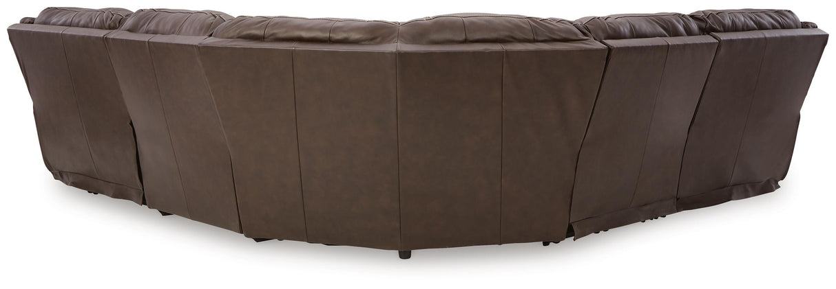 Dunleith 5-Piece Power Reclining Sectional - U71604S1