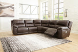 Dunleith 5-Piece Power Reclining Sectional - U71604S8