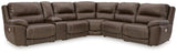 Dunleith 6-Piece Power Reclining Sectional - U71604S2