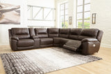 Dunleith 6-Piece Power Reclining Sectional - U71604S2