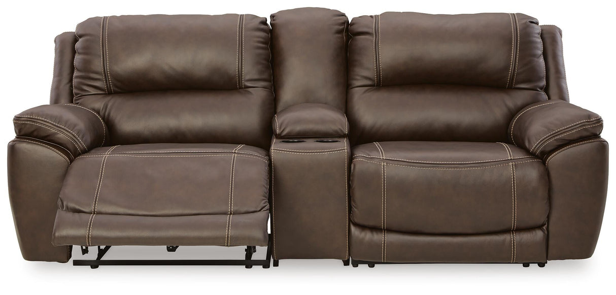 Dunleith 3-Piece Power Reclining Loveseat with Console - U71604S4