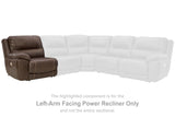 Dunleith Left-Arm Facing Power Recliner - U7160458