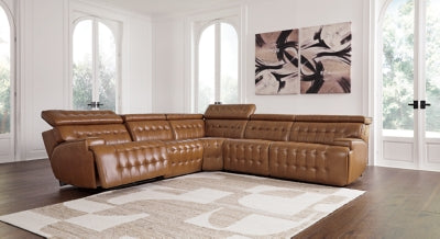 Temmpton 5-Piece Power Reclining Sectional - U92708S4